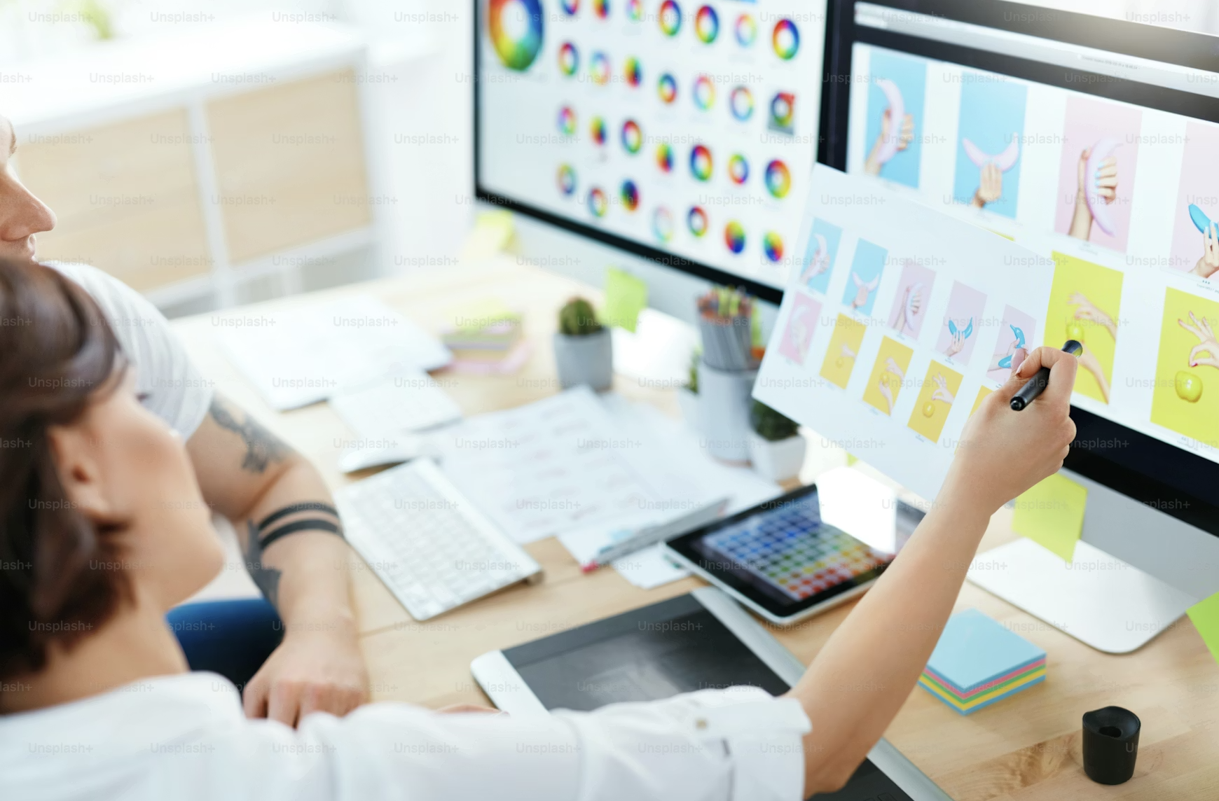 Designers at work